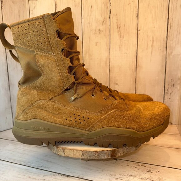 Nike SFB Field 2 8” Tactical Boots Mens Size 14 Coyote Brown Military Combat - Picture 1 of 15